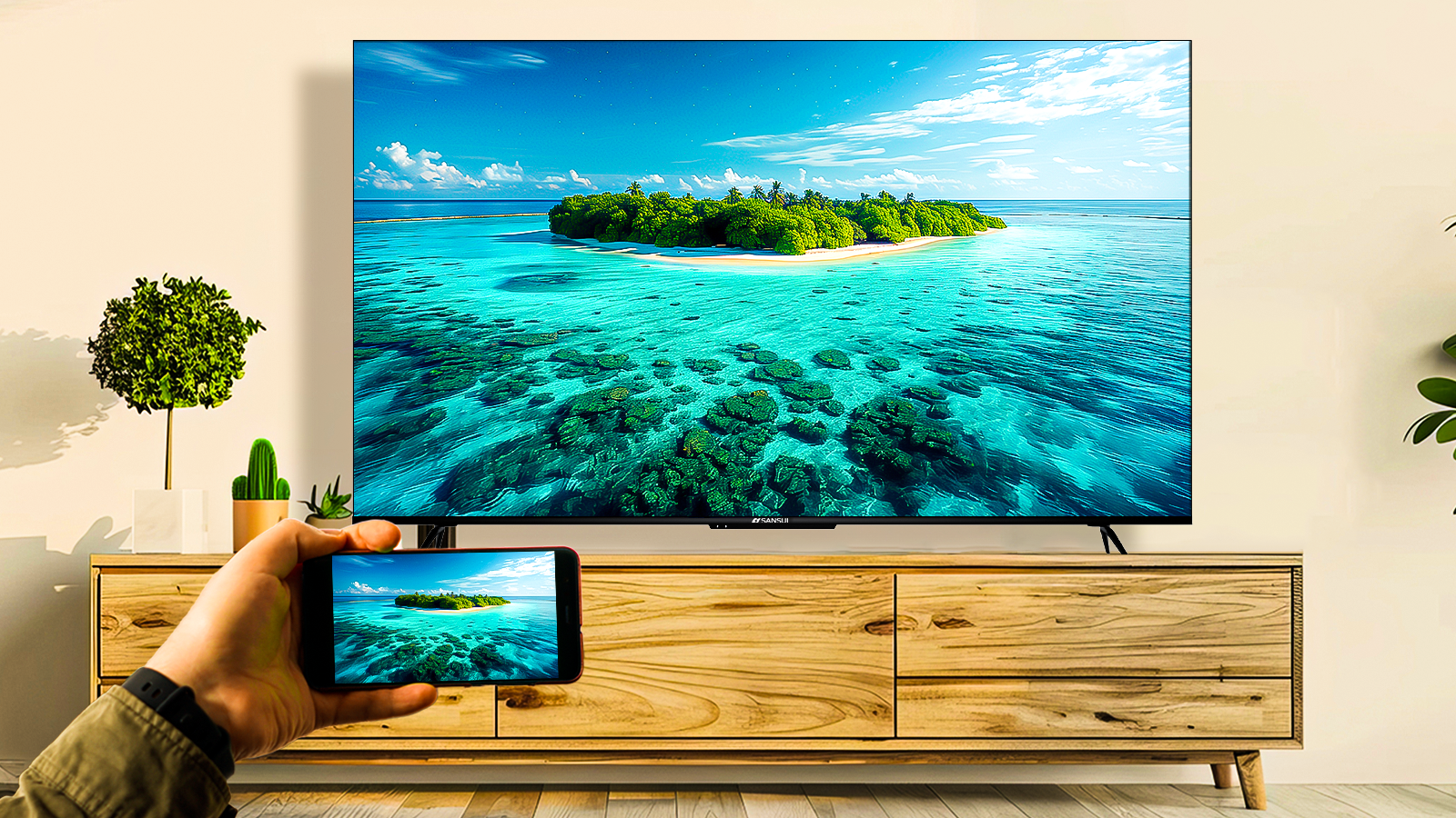 Screen Mirror Phone to Smart TV