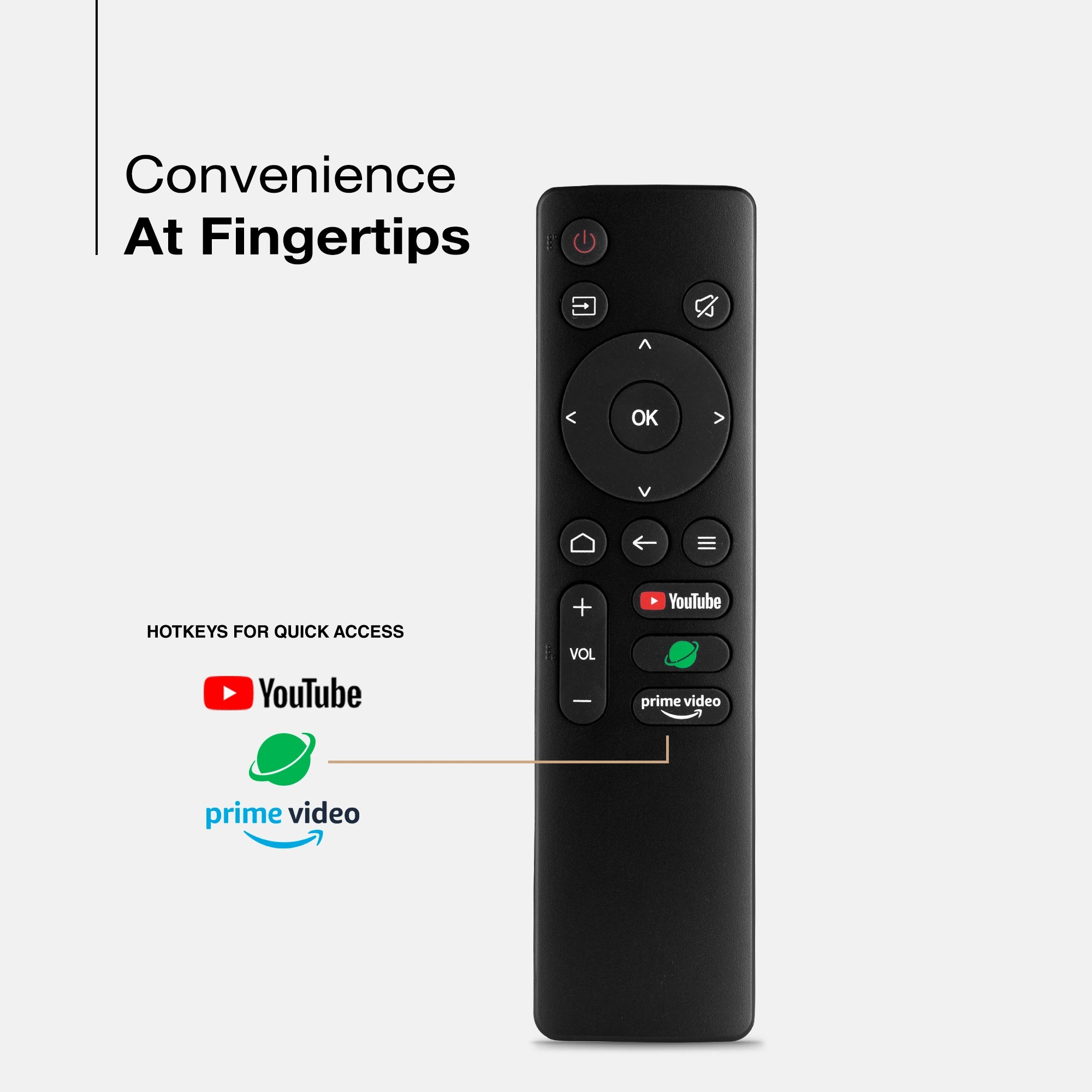 Sansui 32 inch TV Remote