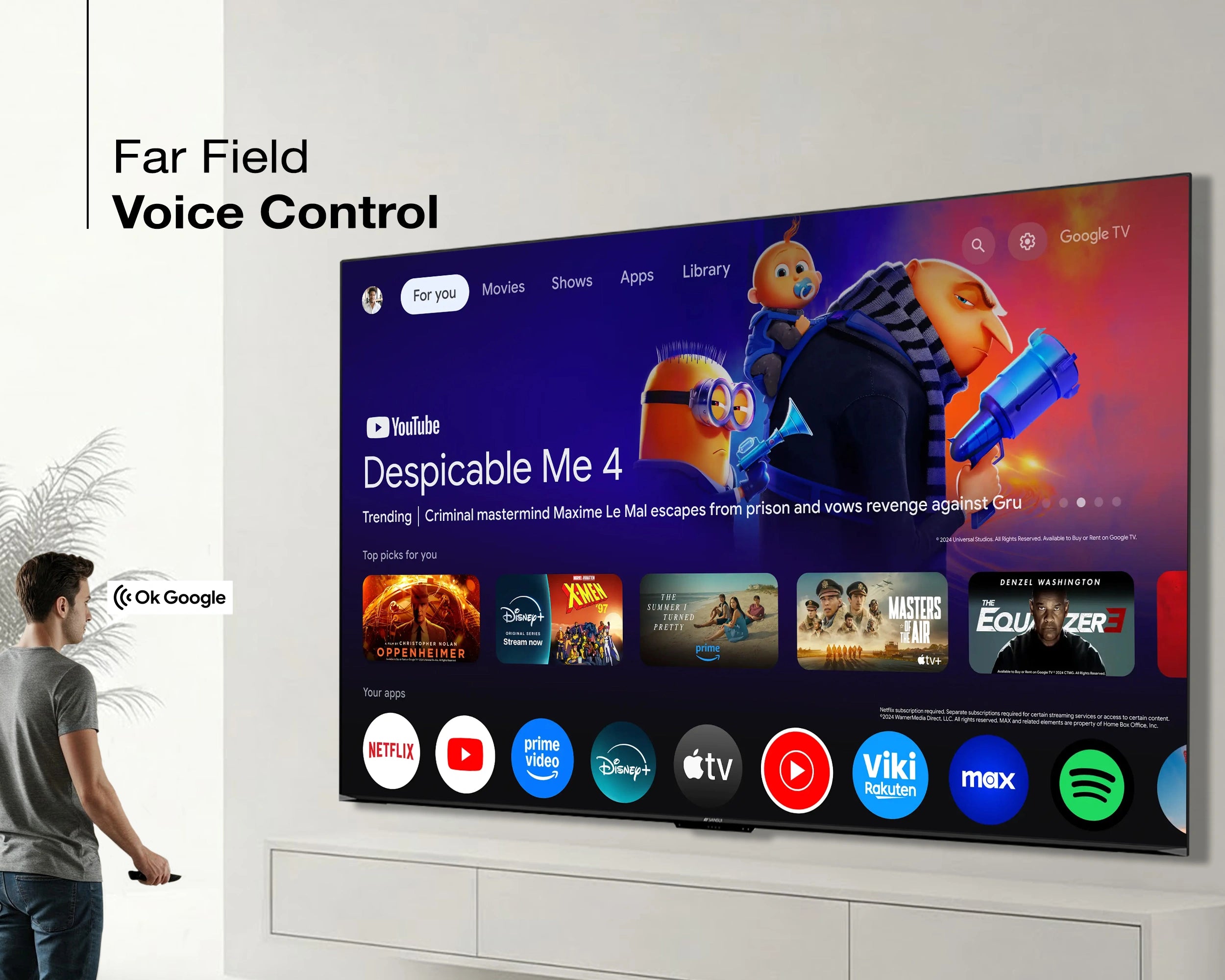 Sansui 100 Inch Smart tv