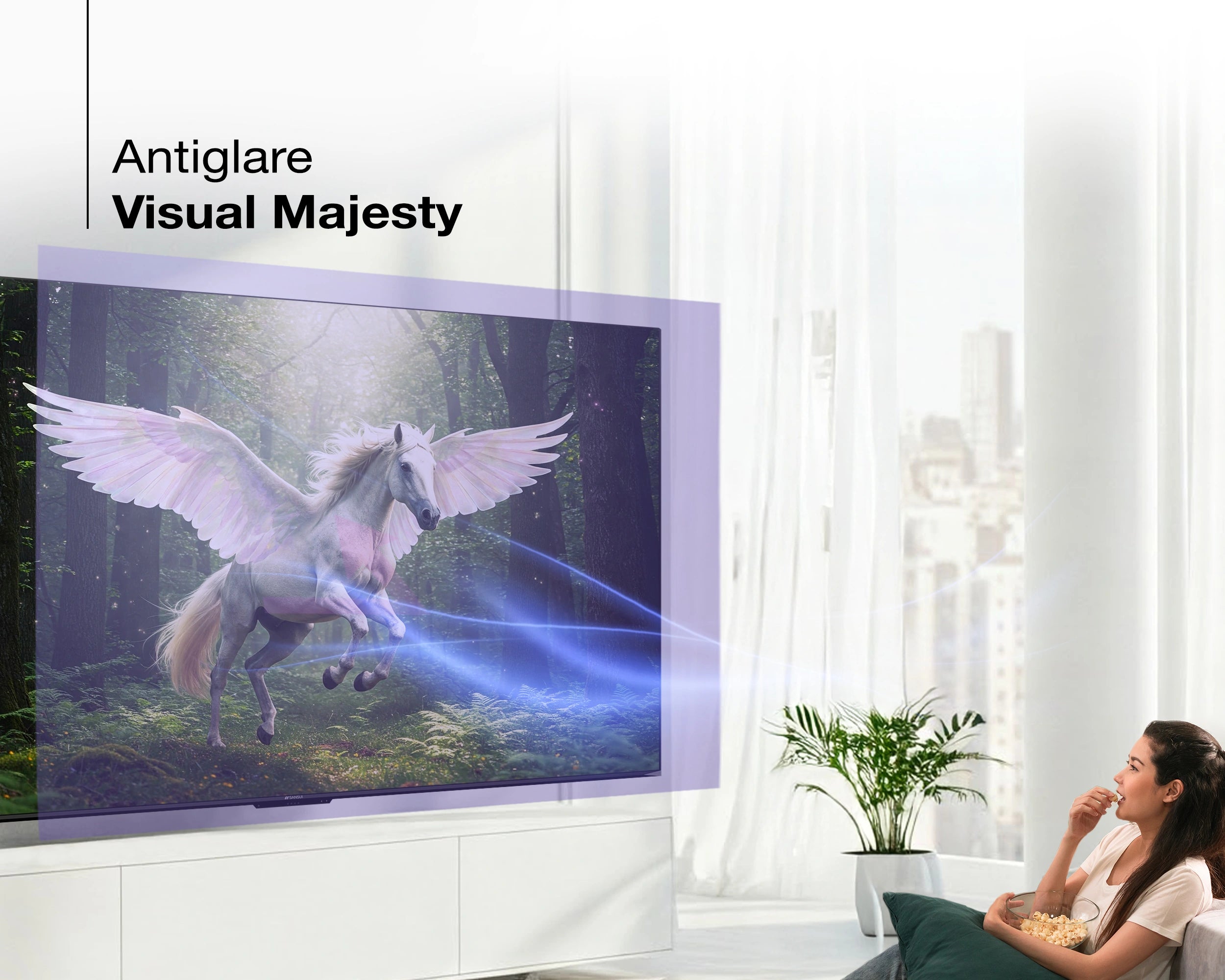 Sansui 100 Inch tv Visual Majesty