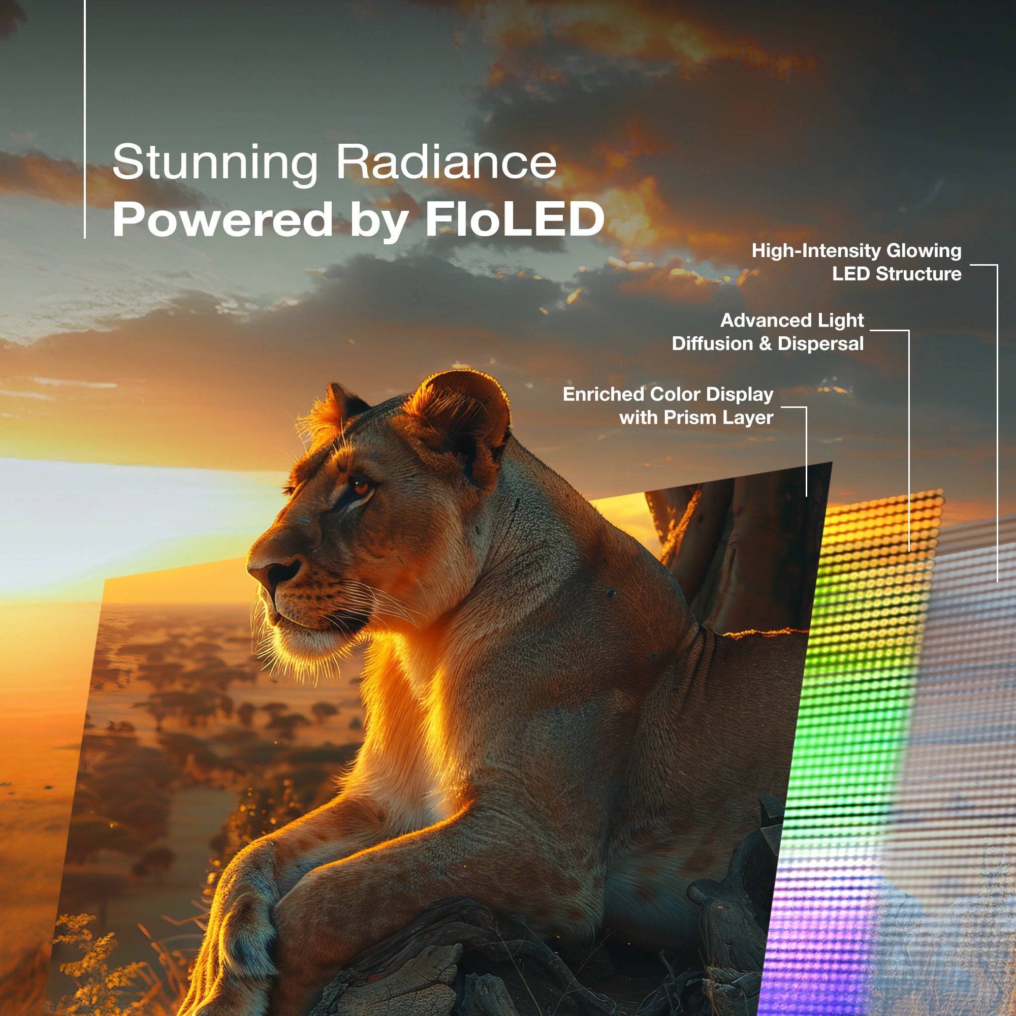 Sansui 140 cm (55) 4K Ultra HD Smart Google TV with HDR10, Dolby Audio, Surround Sound, HSR 120 Hz Refresh Rate, MEMC and FloLED Panel