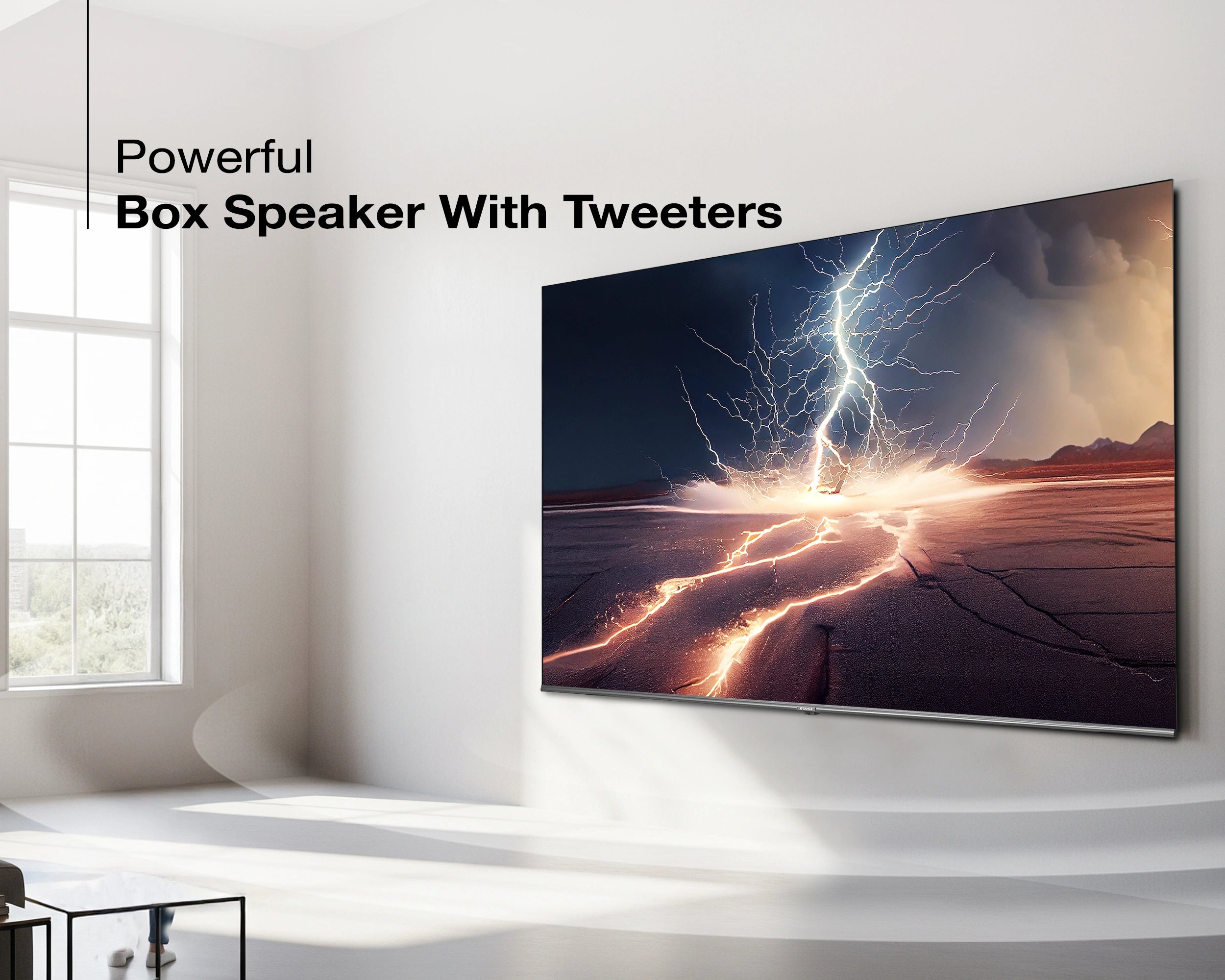 Sansui 65 inch Dolby Atmos tv