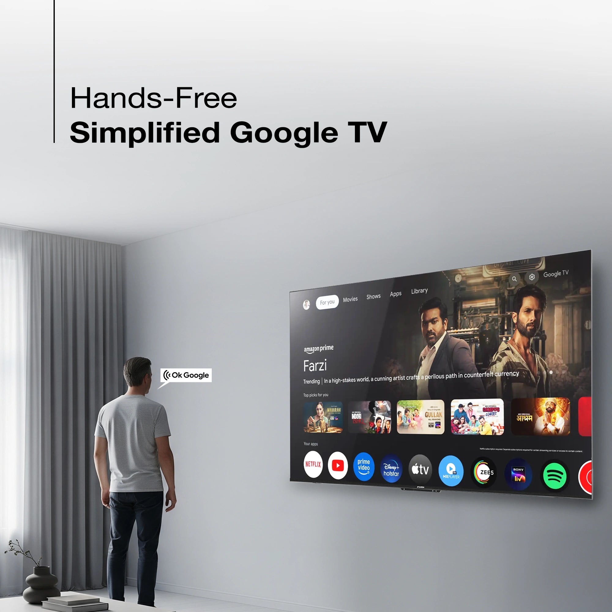 Sansui 65 inch Google TV