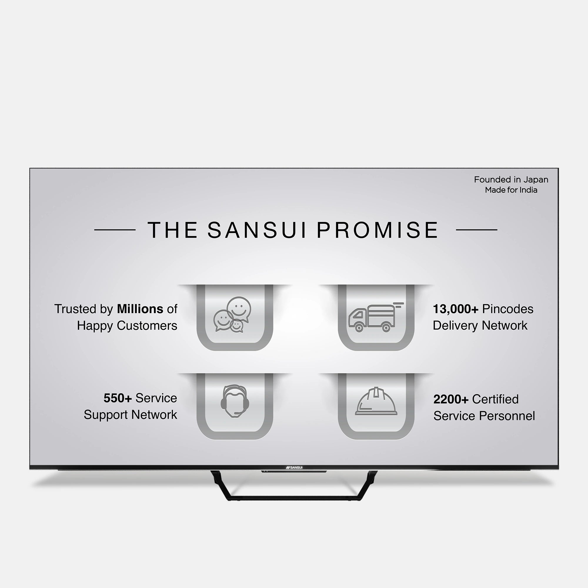 Sansui 75 Inch Smart Google TV