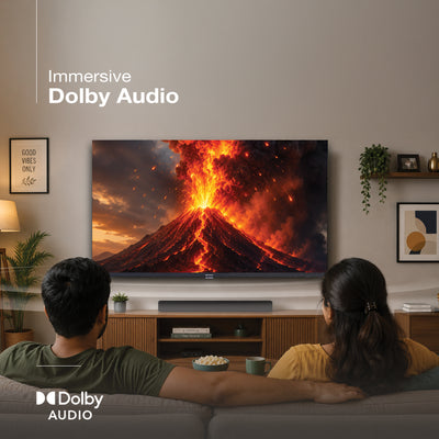 Sansui 109cm (43) Full HD Coolita TV with Dolby Audio, Surround Sound, Bezel-less Design & A+ Panel (JSWD43CSFHD)