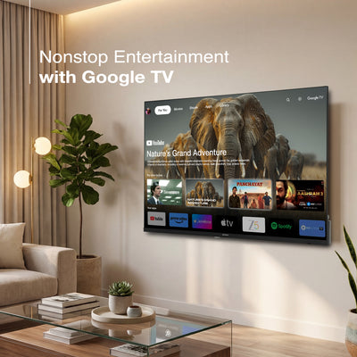 Sansui 102cm (40) Full HD Google TV with HDR10, Dolby Audio, Surround Sound, Google Assistant & FloLED  (JSW40FHG5)