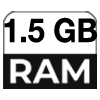 1.5 GB RAM Icon
