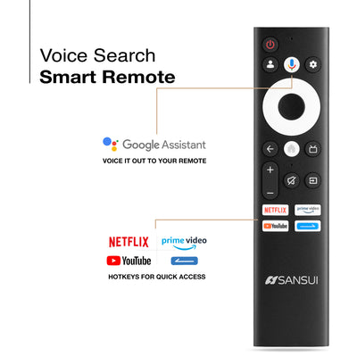 Sansui 102cm (40) Full HD Google TV with HDR10, Dolby Audio, Surround Sound, Google Assistant & FloLED  (JSW40FHG5)