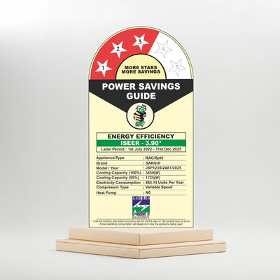 Sansui 1 Ton 3 Star Split Inverter AC with 100% Copper Tubing, Zen Cool Technology, 5-In-1 Convertible Mode, 4-Way Swing & Blue Fin (JSP123SI24A1)