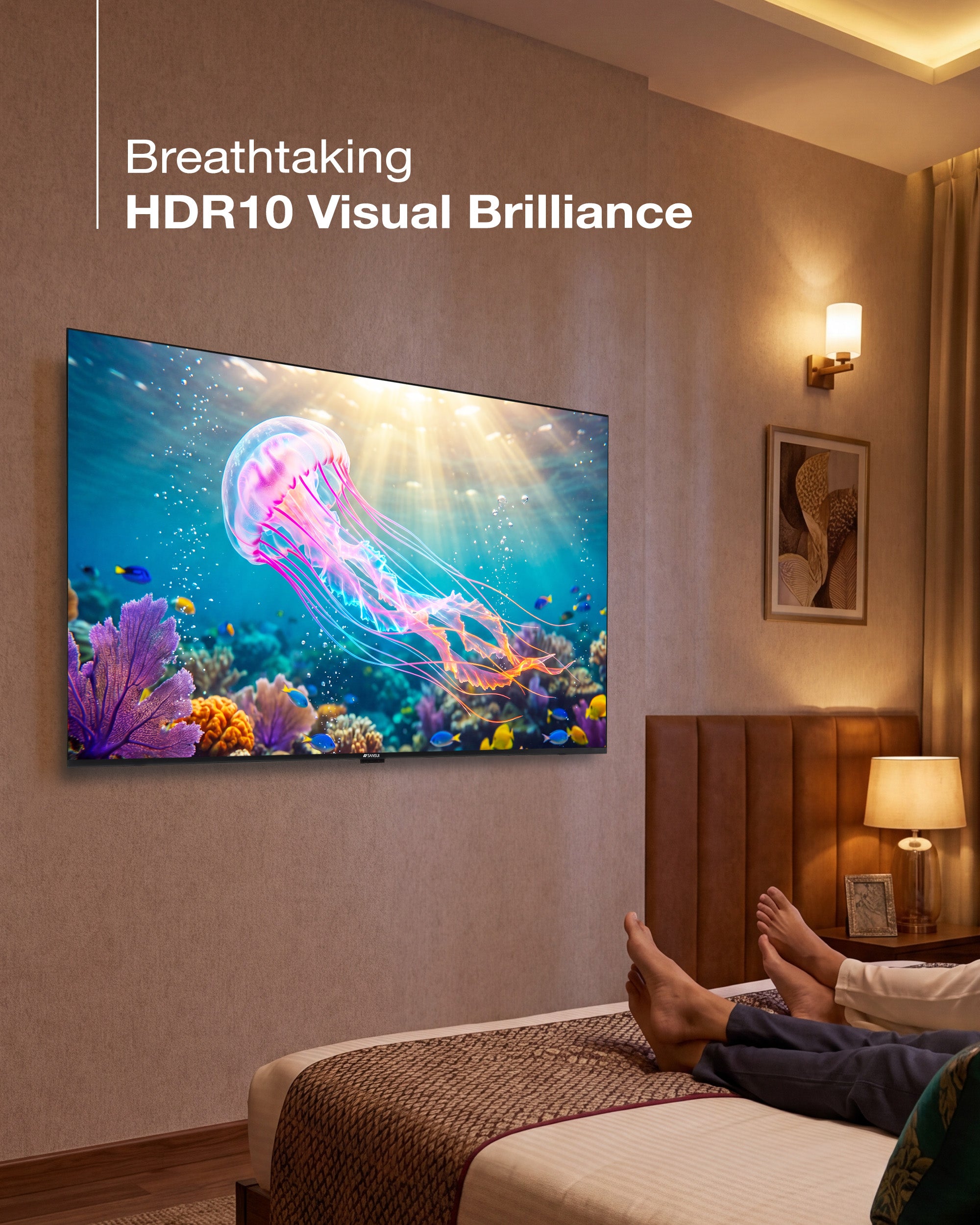 SANSUI 50インチテレビ Sansui 50 Inch Smart Google TV – Full HD TV at Best Price Online