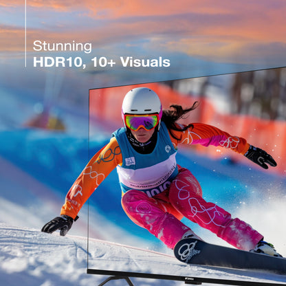 Sansui 109 cm (43) Google TV Ultra (4K), HDR10+, HSR 120 Hz with Dolby Audio & 30W Box Speaker