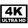 4K Ultra HD Icon