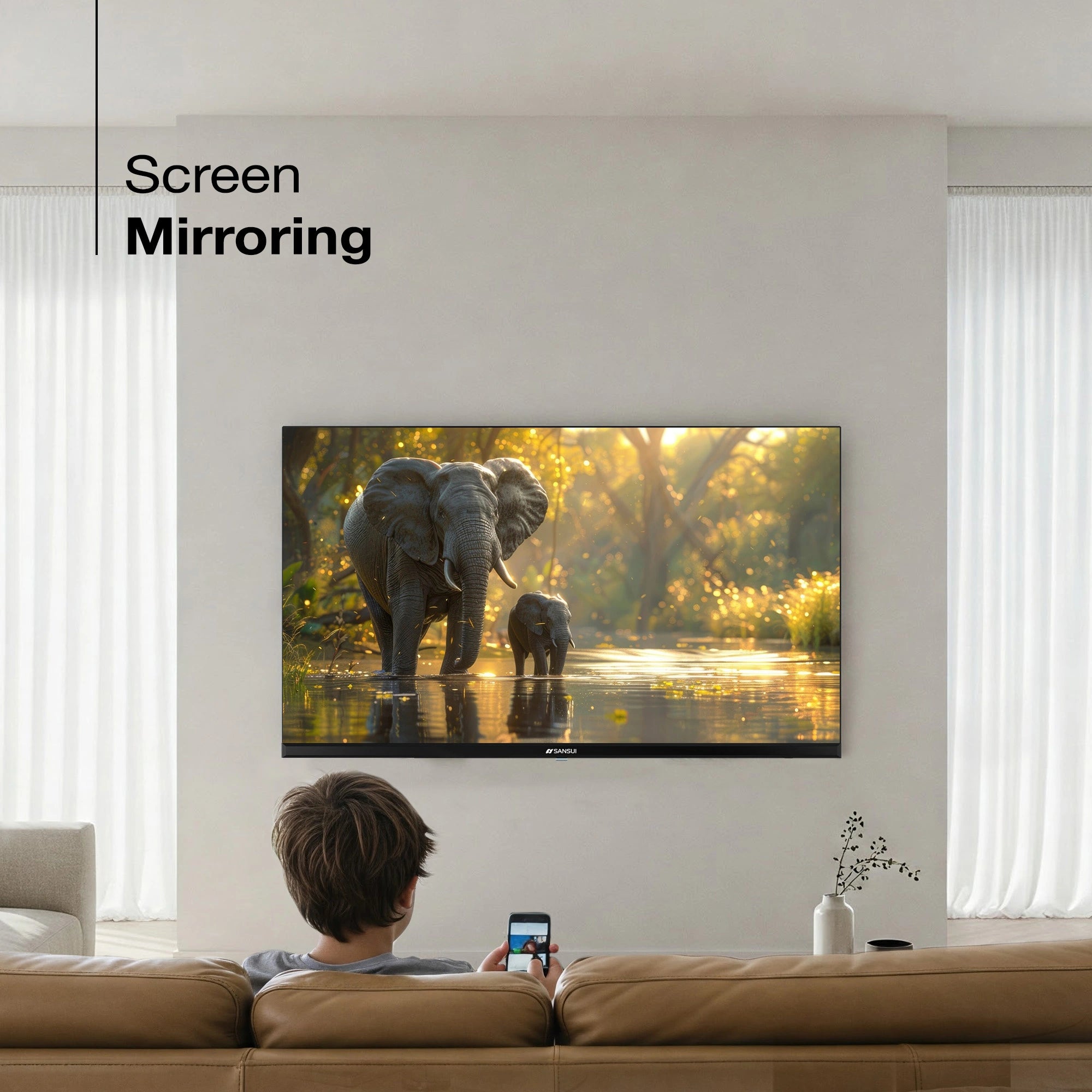 Sansui 80 cm (32) Coolita TV With HD Display, A+ Panel, Dolby Audio & Surround Sound