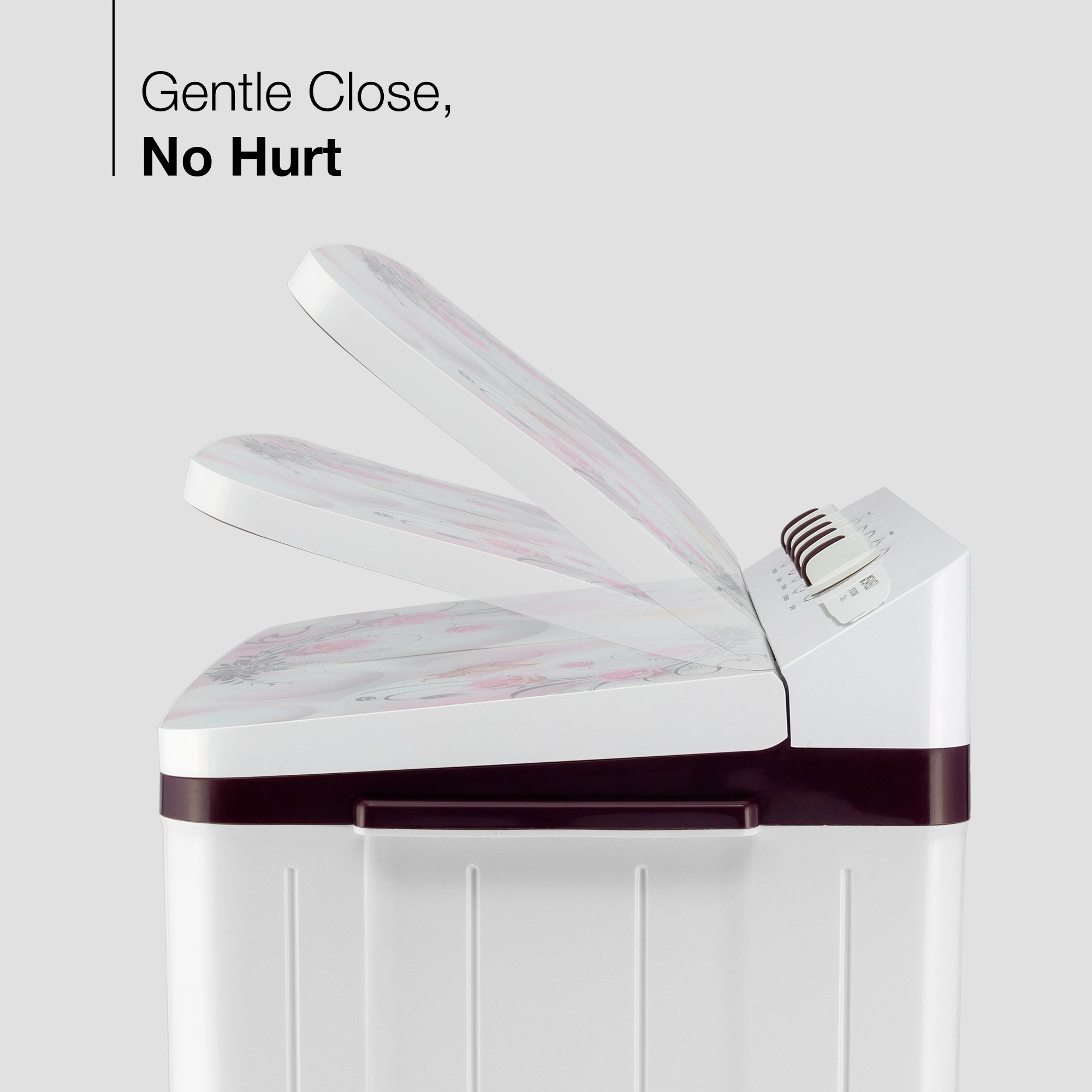 Sansui 14 kg 5 Star with Premium Glass Lid, Power Dry, Dual Waterfall and Dynamic Pulsator Semi Automatic Top Load Washing Machine (JSP140S-2024BR)