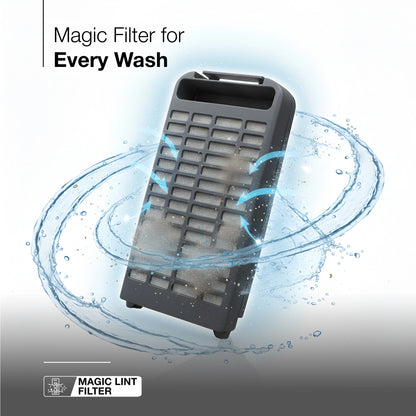 Sansui 14 kg 5 Star with Premium Glass Lid, Power Dry, Dual Waterfall and Dynamic Pulsator Semi Automatic Top Load Washing Machine (JSP140S-2024BR)