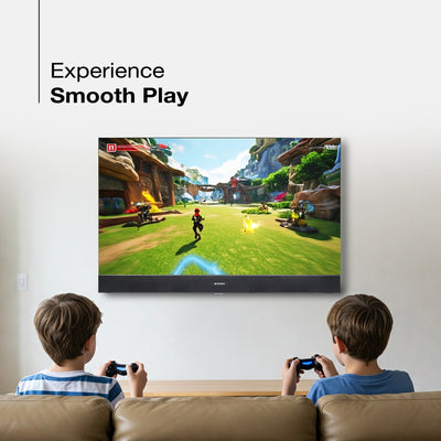 Sansui 80 cm (32) Google Smart TV With QLED Display, HDR10, In Built Sound Bar, Dolby Audio &  A+ Panel