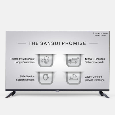 Sansui 80 cm (32) Google TV With HD & HLG Display, Dolby Audio, Surround Sound & HDR10, Google Assistant (JSW32HG5)