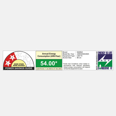 Sansui 80 cm (32) Google TV With HD & HLG Display, Dolby Audio, Surround Sound & HDR10, Google Assistant (JSW32HG5)