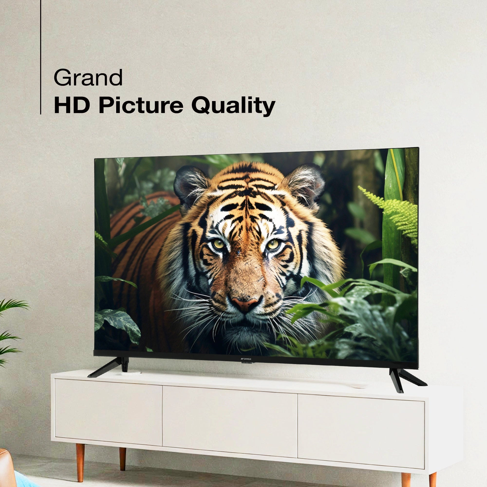 Sansui 80 cm (32) Google TV With HD & HLG Display, Dolby Audio, Surround Sound & HDR10, Google Assistant