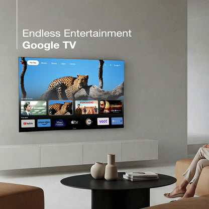 Sansui 80 cm (32) Google TV With HD & HLG Display, Dolby Audio, Surround Sound & HDR10, Google Assistant