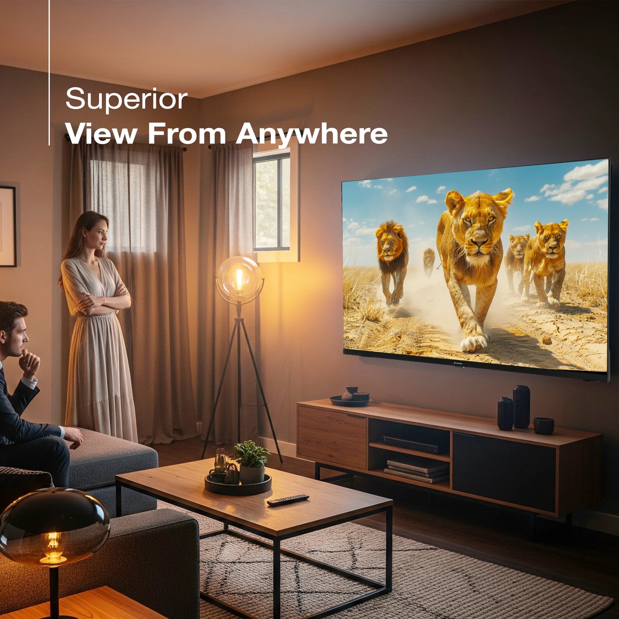 Sansui 80 cm (32) Google TV With HD & HLG Display, Dolby Audio, Surround Sound & HDR10, Google Assistant