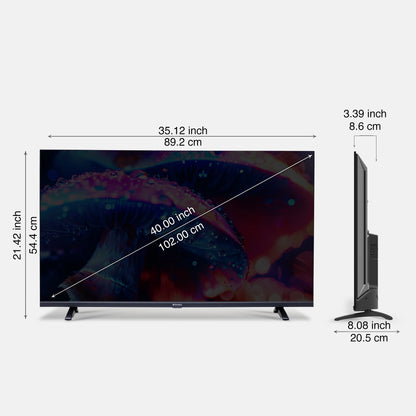 Sansui 102cm (40) Full HD Google TV with HDR10, Dolby Audio, Surround Sound, Google Assistant & Zen Panel