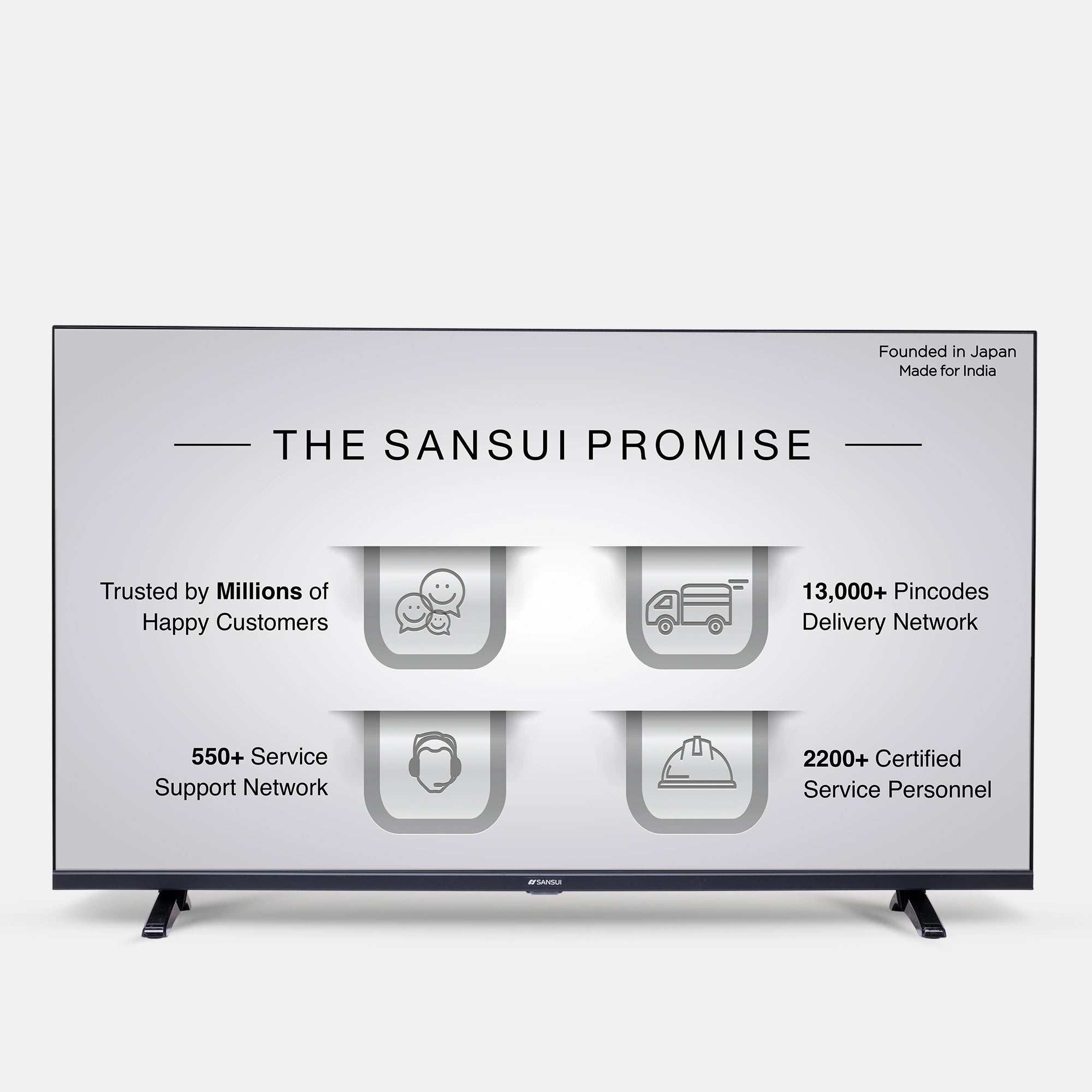 Sansui 102cm (40) Full HD Google TV with HDR10, Dolby Audio, Surround Sound, Google Assistant & Zen Panel