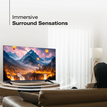 Sansui 102cm (40) Full HD Google TV with HDR10, Dolby Audio, Surround Sound, Google Assistant & Zen Panel