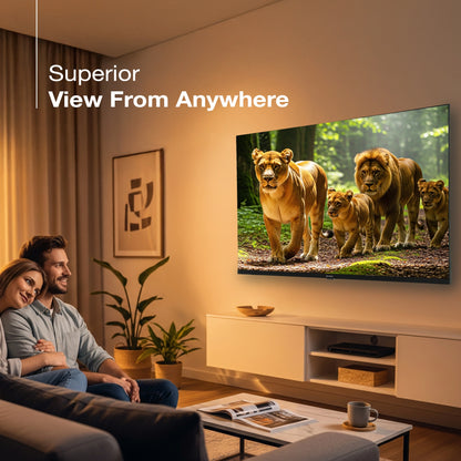 Sansui 109cm (43) Google TV with Full HD, HLG Display, Dolby Audio, Surround Sound, Box Speaker, HDR10 & Google Assistant