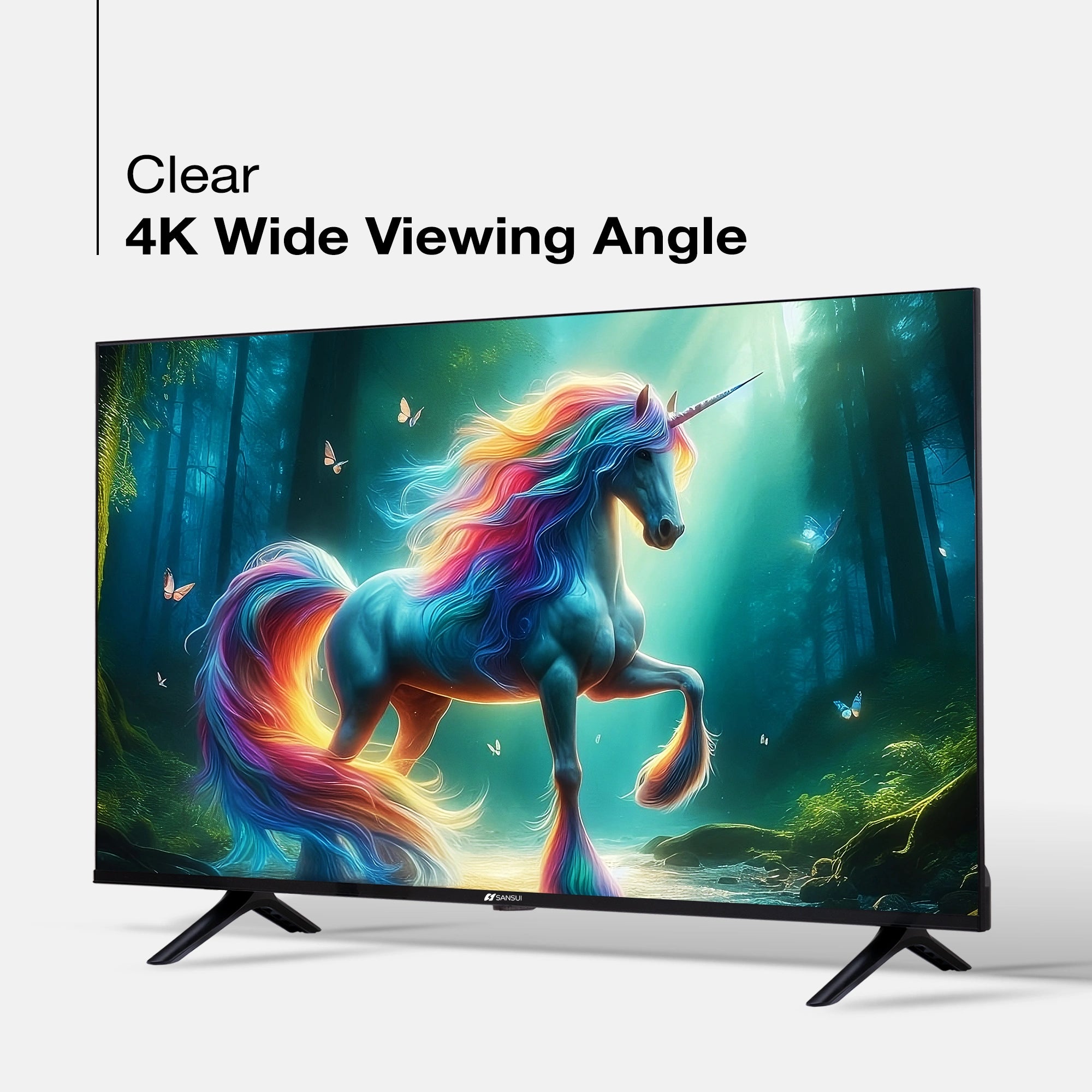 Sansui 109cm (43) Ultra HD Google TV with HDR10, DTS, Dolby Audio, Surround Sound, Google Assistant & Zen Panel