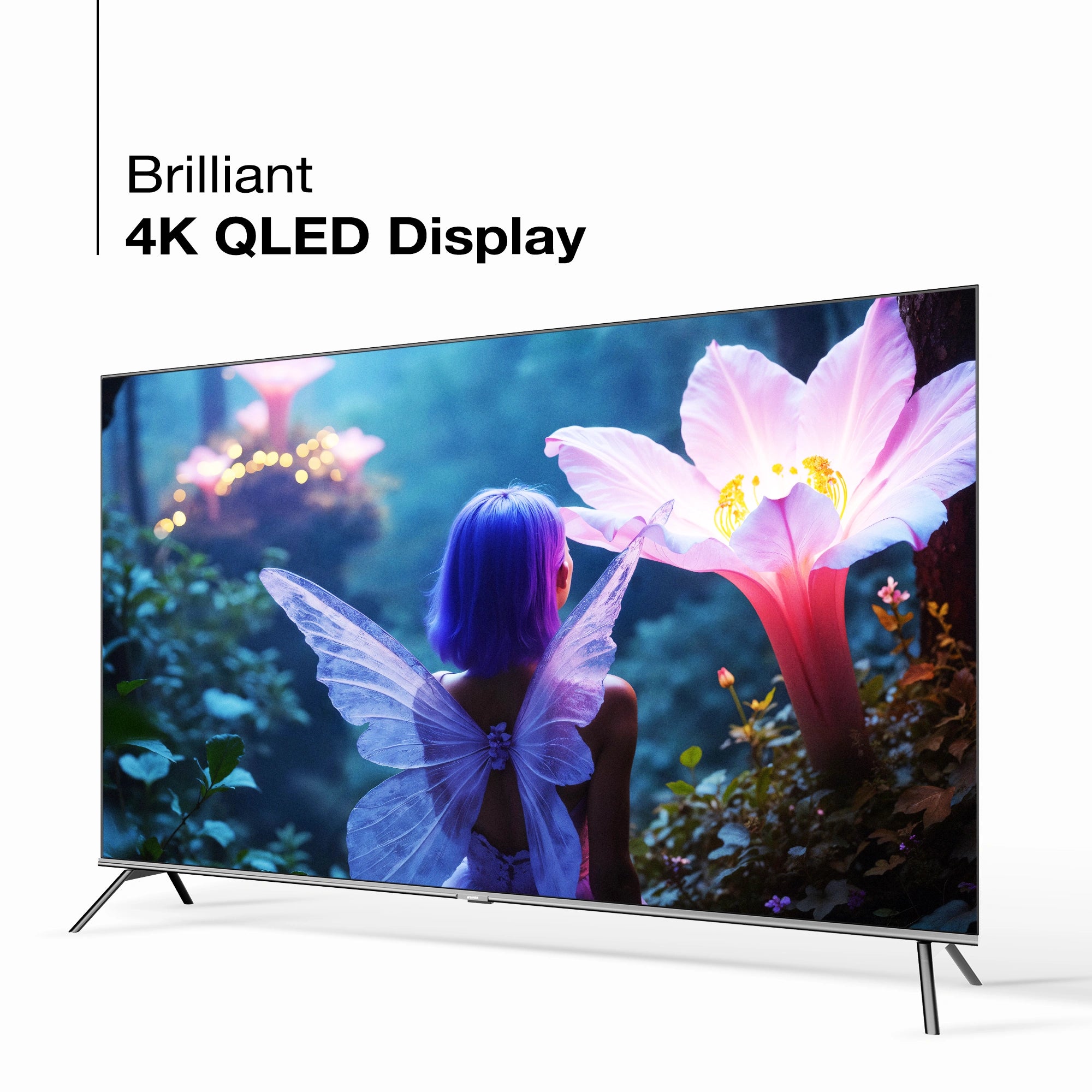Sansui 127cm (50 ) QLED (4K) Google TV with HDR10, Dolby Audio, DTS, Surround Sound, Google Assistant & Zen Panel