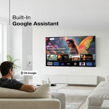 Sansui 127cm (50) UHD Google TV with HDR10, Dolby Audio, Surround Sound, Google Assistant & Zen Panel