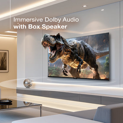 Sansui 140 cm (55) 4K Ultra HD Smart Google TV with HDR10, Dolby Audio, Surround Sound, HSR 120 Hz Refresh Rate, MEMC and FloLED Panel