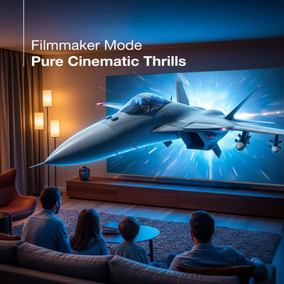 Sansui 165 cm (65) Google TV QD-Mini LED (4K), HDR10+ with Dolby Vision, Dolby Atmos & 85W Speaker System with Subwoofer and Tweeters (JSW65UGMQF)