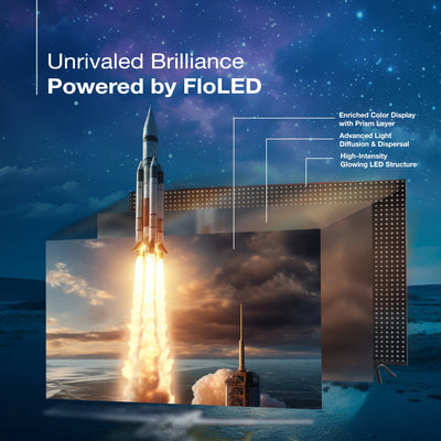 Sansui 190 cm (75) Google TV QLED (4K), HDR10+, HSR 120 Hz with Dolby Vision, Dolby Atmos & 30W Box Speaker (JSW75UG23QF)