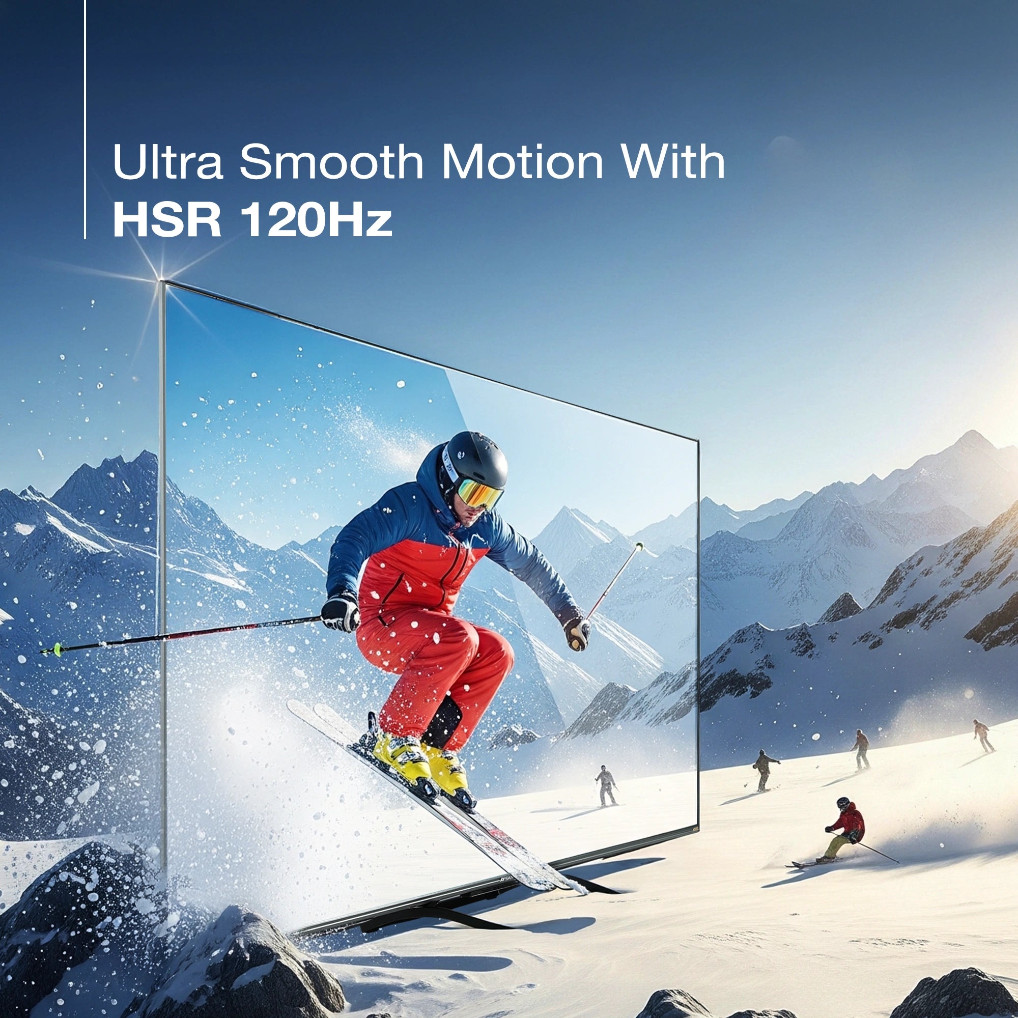 Sansui 190cm (75) Google TV Mini-LED (4K), HDR 10+, Dolby Vision, Dolby Atmos with 85W Speaker, Subwoofer & Tweeters