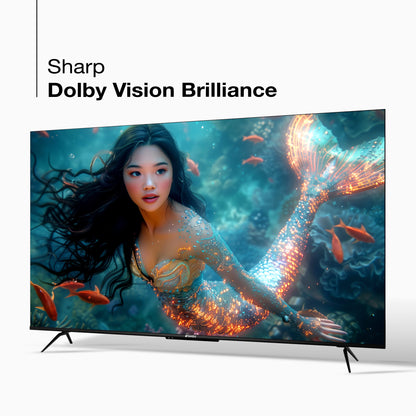 Sansui 219 cm (86) Ultra HD (4K) UHD Smart Google  TV with Dolby Vision, Dolby Atmos, DTS, Zen Panel & HDR10+