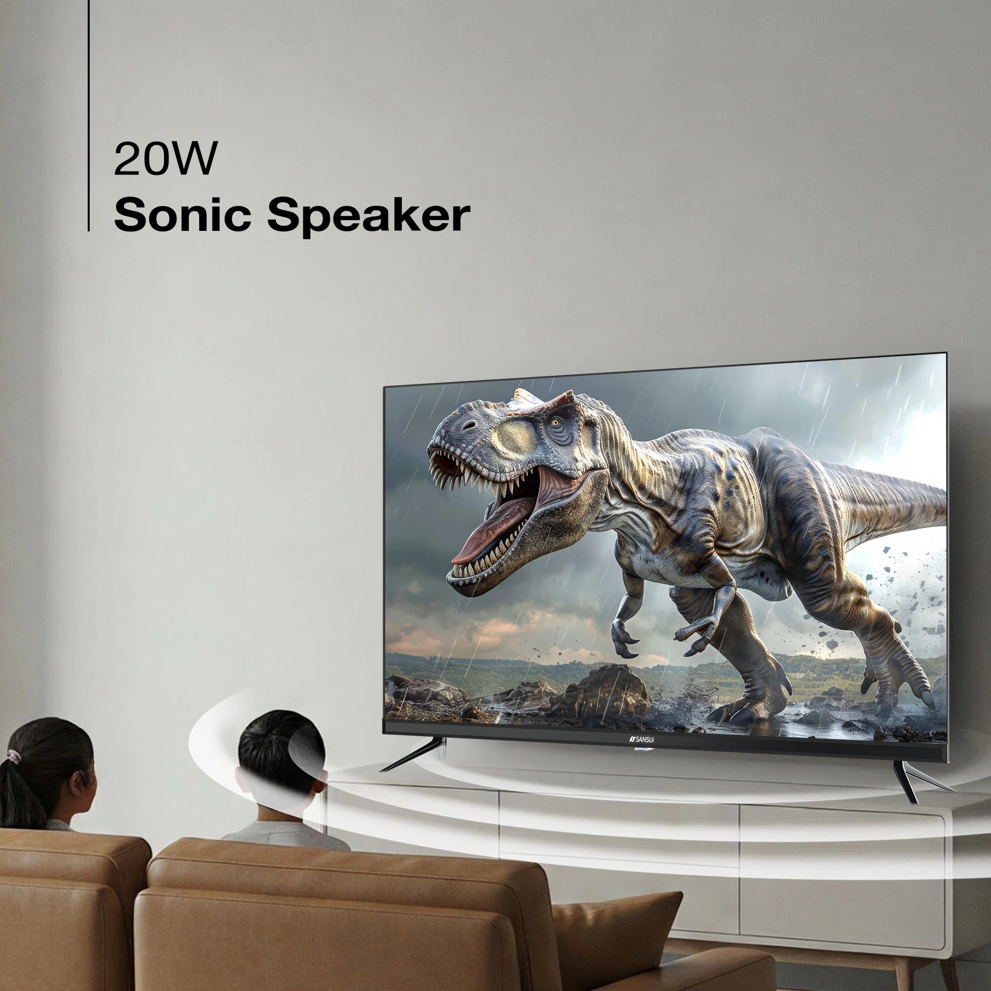 Sansui 80 cm (32) Google TV With HD Display, Dolby Audio, Surround Sound & HDR10
