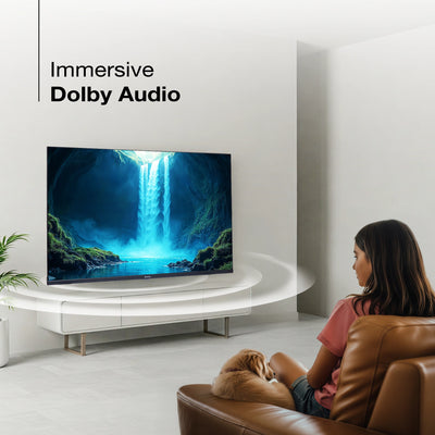 Sansui 109cm (43) Full HD Coolita TV with Dolby Audio, Surround Sound, Bezel-less Design & A+ Panel (JSWG43CSFHD)
