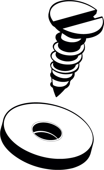 Screws with Washer Icon