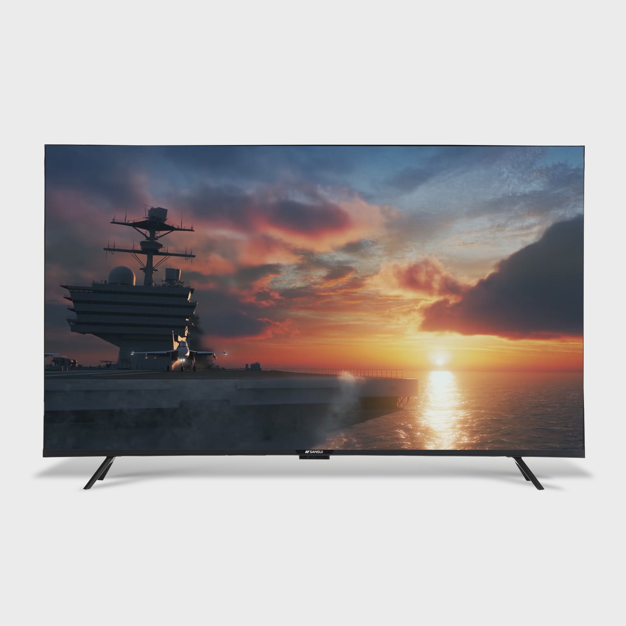 Load video: Sansui 109 cm (43) Google TV Ultra (4K), HDR10+, HSR 120 Hz with Dolby Audio &amp; 30W Box Speaker