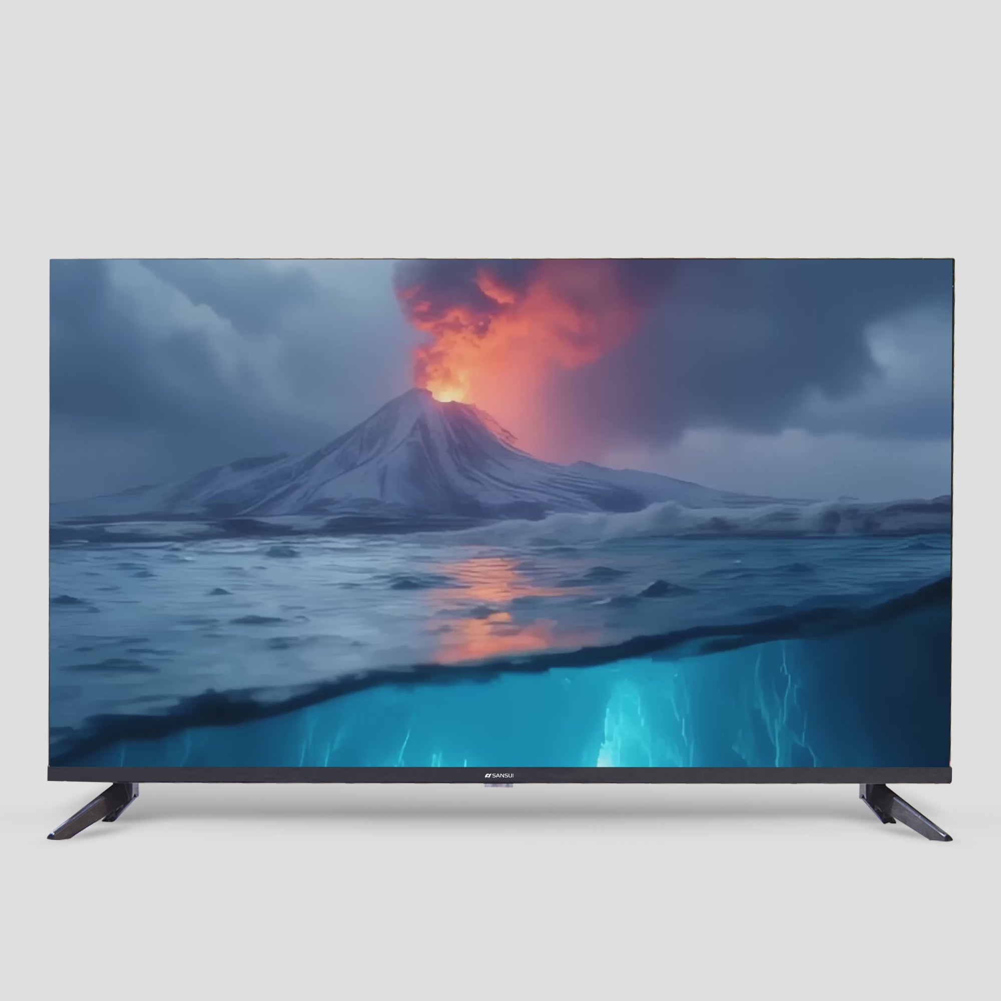 Load video: Sansui 109cm (43) Full HD Google TV with Dolby Audio, Surround Sound, HDR10, Google Assistant &amp; Zen Panel